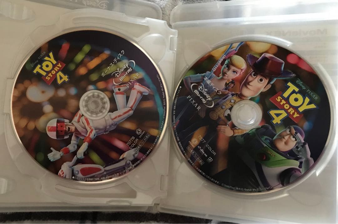 【美品】トイストーリー　4作品　MovieNEX 　Blu-ray 純正ケース