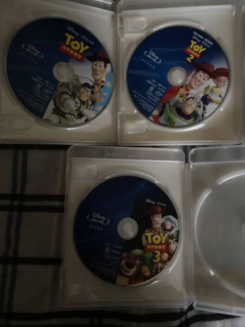 【美品】トイストーリー　4作品　MovieNEX 　Blu-ray 純正ケース
