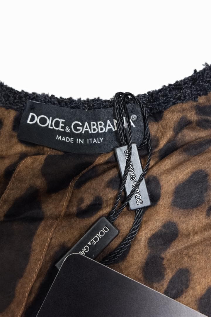 新品タグ付き DOLCE&GABBANA ツイード ジャケット 38 黒