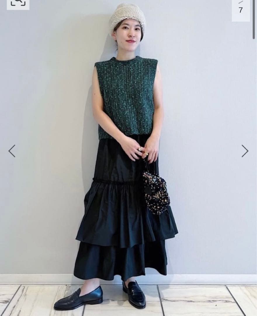 美品　VIOLETTE ROOM IENA LA BOUCLE 別注スカート　黒