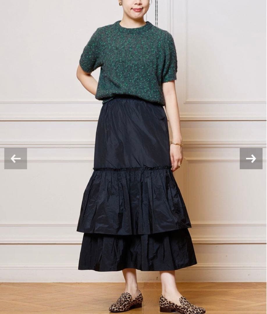 美品　VIOLETTE ROOM IENA LA BOUCLE 別注スカート　黒