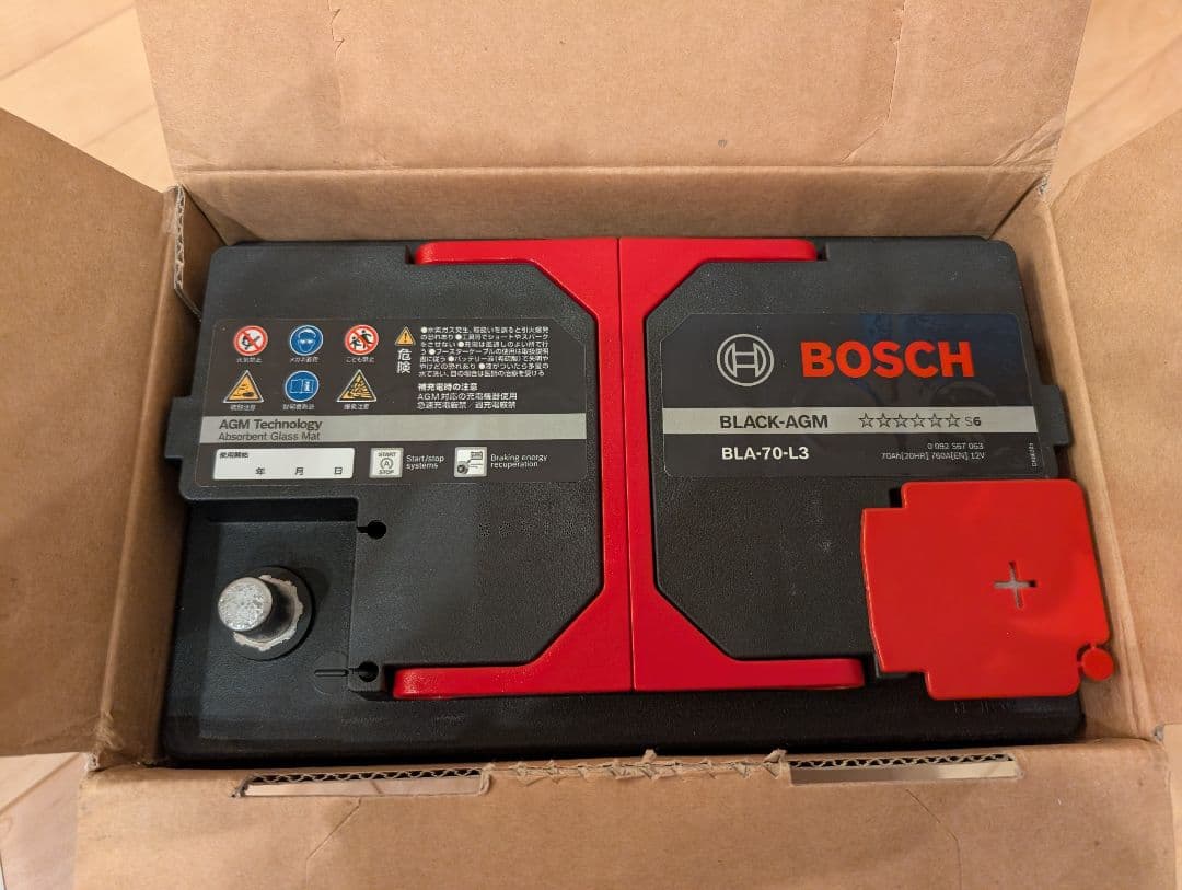 BOSCH(ボッシュ) BLACK-AGM bla-70-l3
