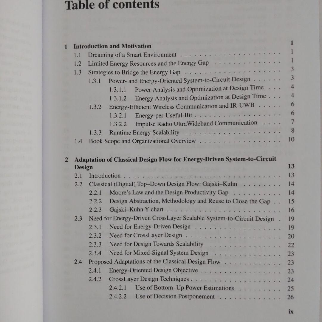 洋書 Energy Scalable Radio Design