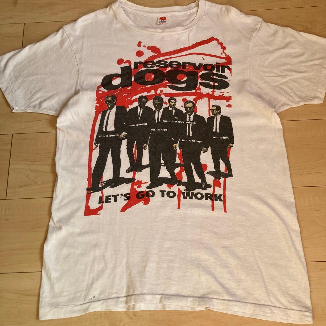 90s レザボアドッグス ビンテージ 映画Tシャツ ファイトクラブ野村訓市
