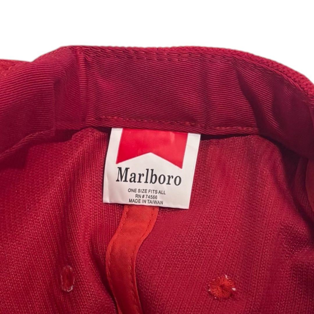 Marlboro Country Music コーデュロイキャップ CAP 赤