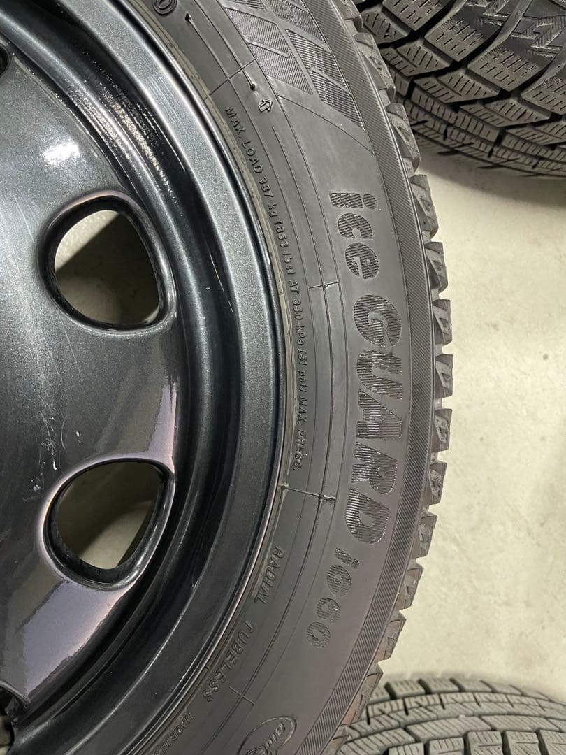 スペーシアギア　155/65R14 スタッドレスタイヤ　2020年　エンケイ