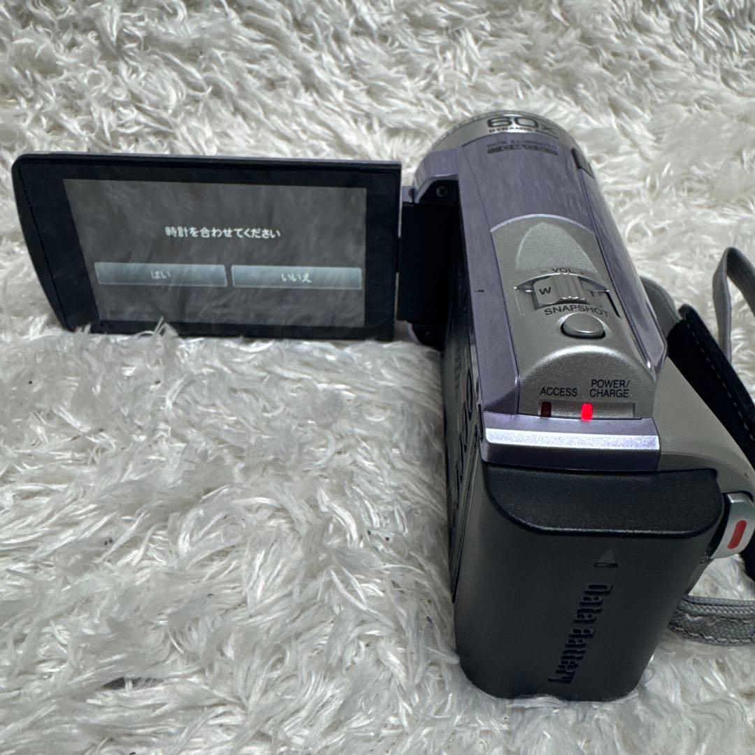JVC Everio GZ-E345-V ビデオカメラ バイオレット