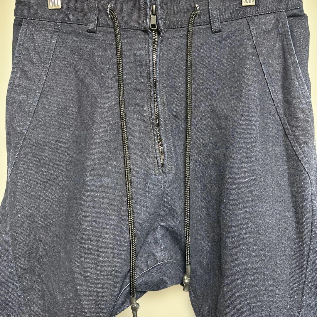ripvanwinkle ダークブルー サルエルパンツ　４
