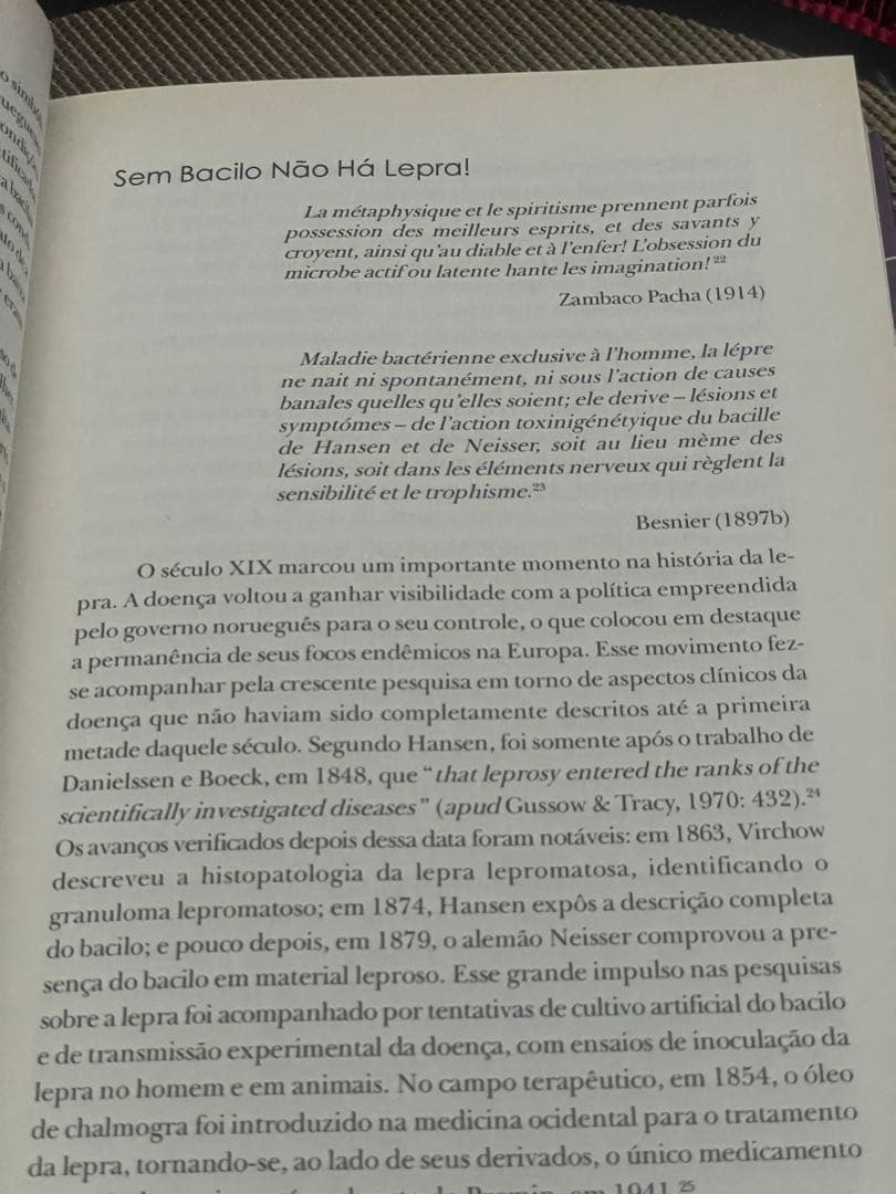 Lepra, Medicina e Políticas de Saúde no…