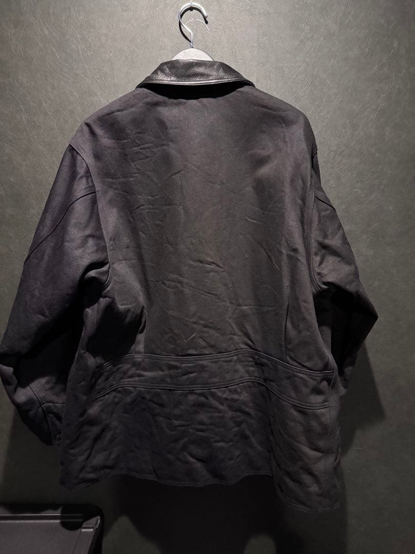 25AW COMOLI デニム レザーワークジャケット サイズ1