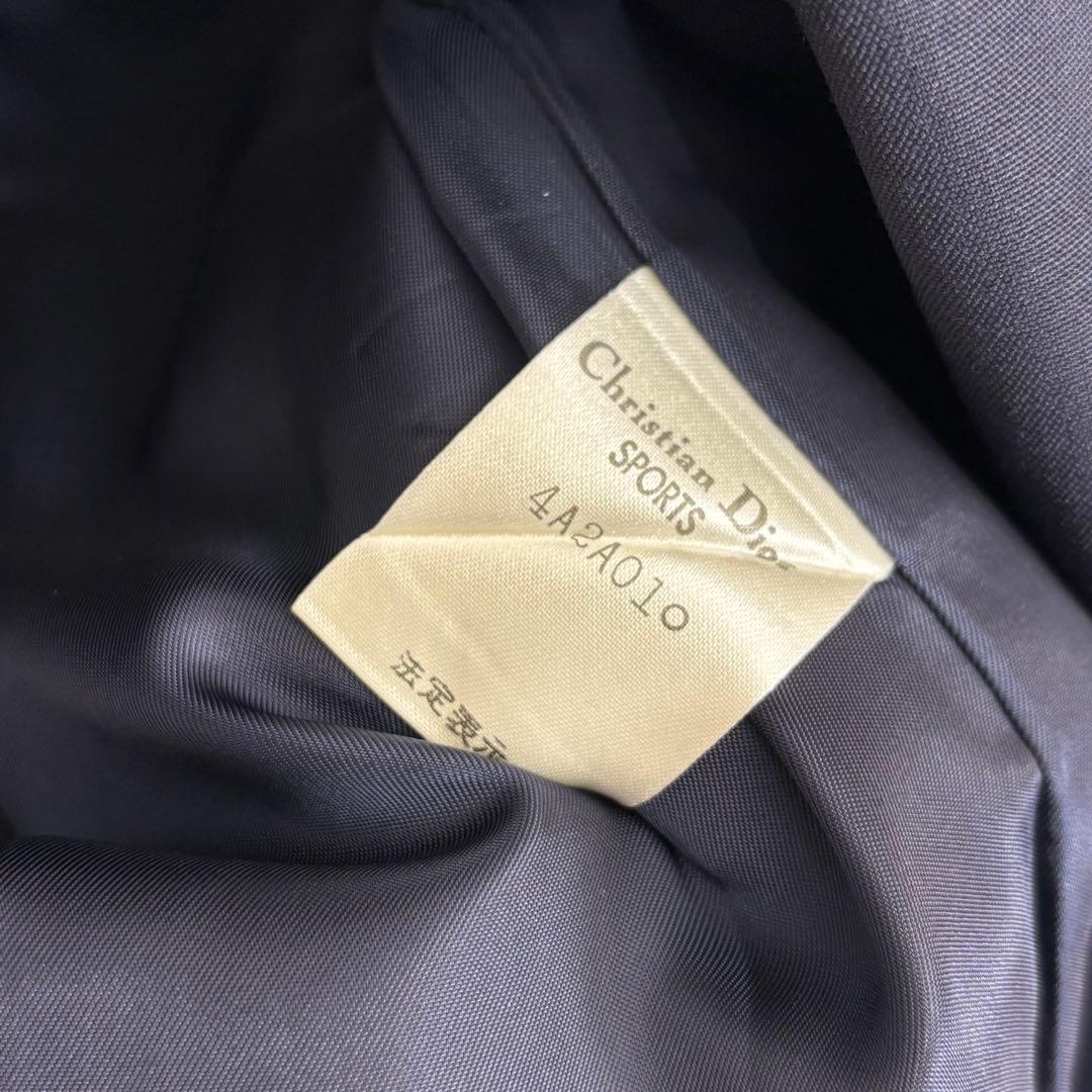 Christian Dior SPORTS ジャケット ダブル 紺ブレ 金ボタン