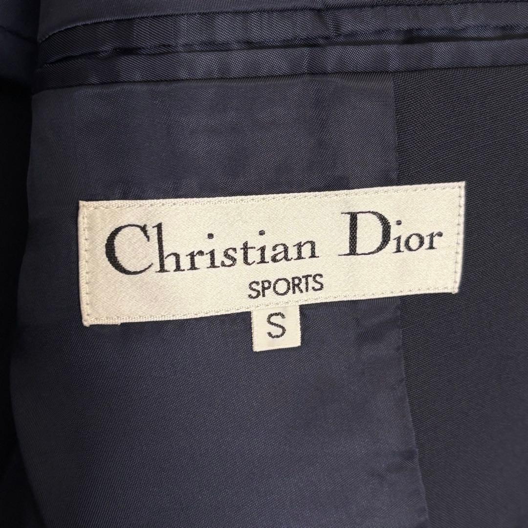 Christian Dior SPORTS ジャケット ダブル 紺ブレ 金ボタン