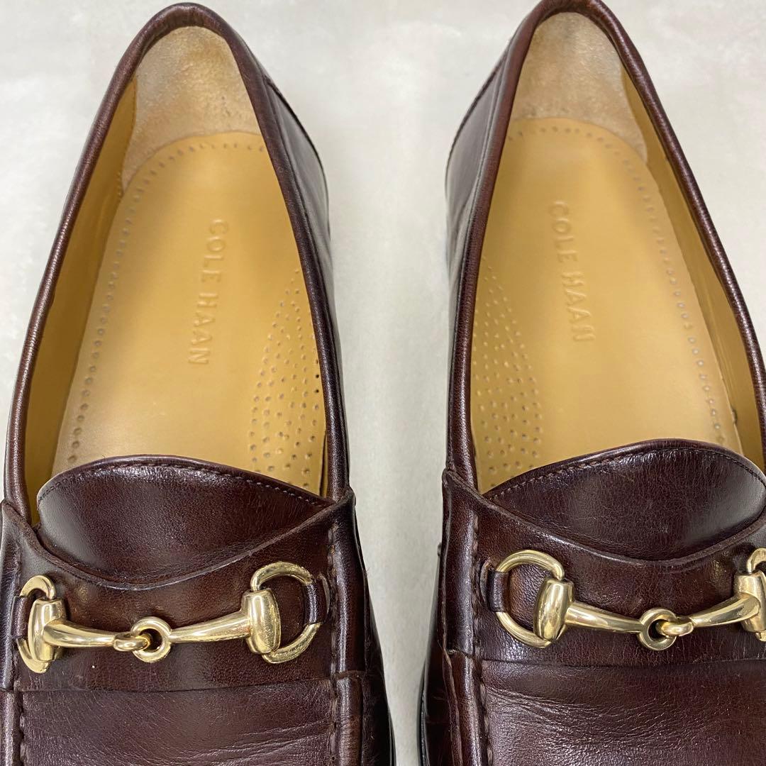 極美品✨COLE HAAN 上質 ホースビットローファー 本革 US7.5