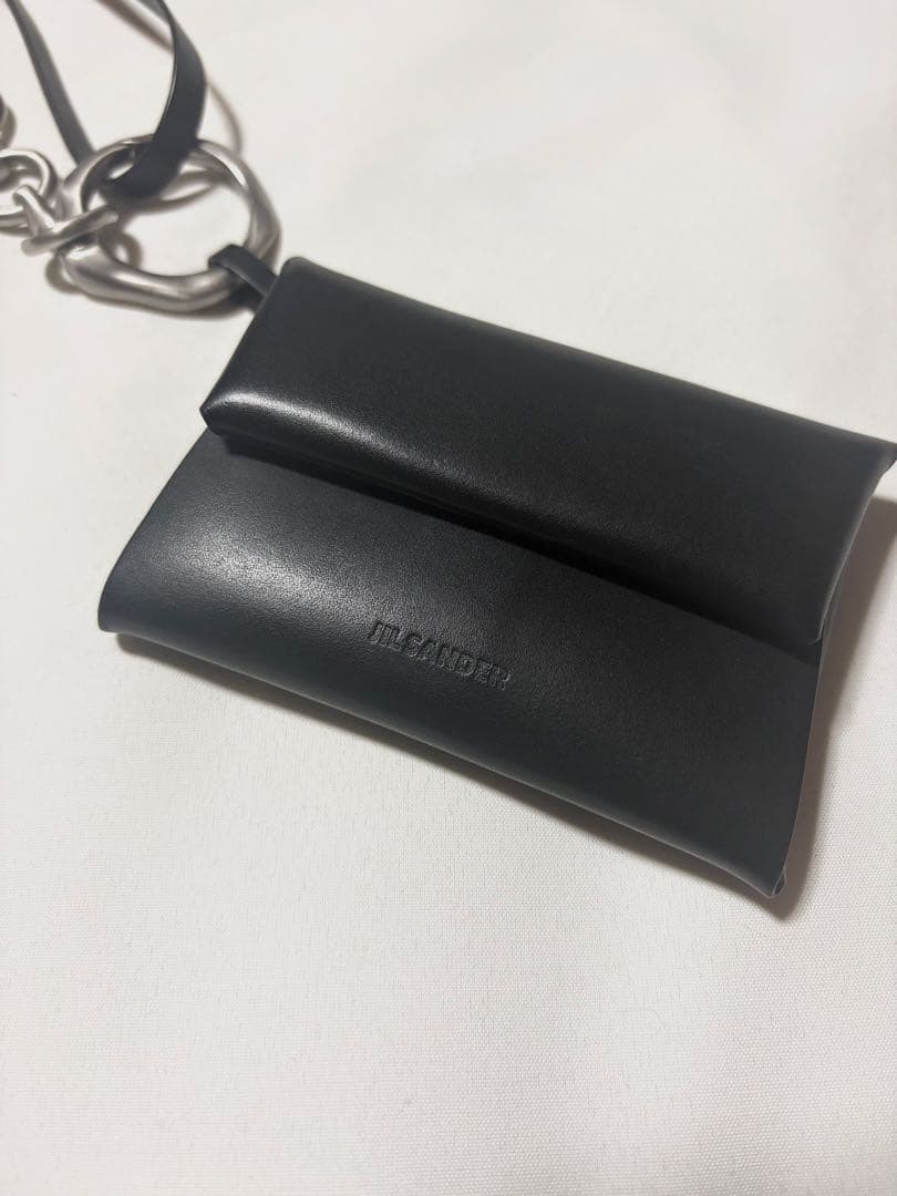 JIL SANDER ジルサンダー ケース ネックレス ブラック 24ss