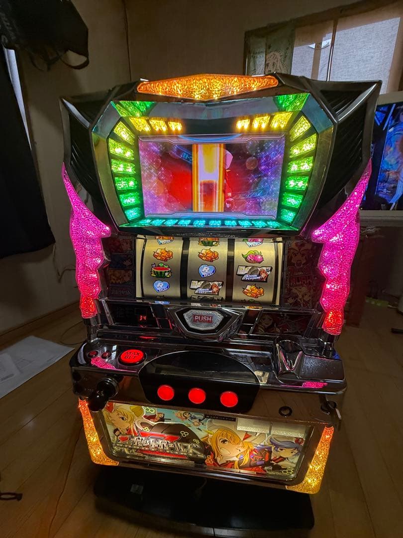 バルテック パチスロ ロボットガールズZ 実機 美品