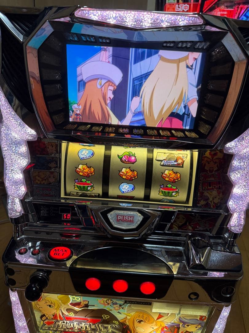 バルテック パチスロ ロボットガールズZ 実機 美品