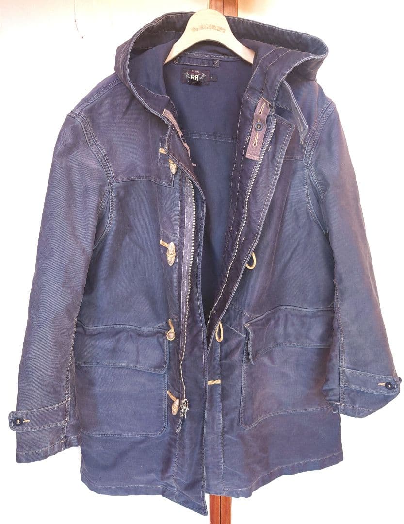 RRL　ジャングルクロスダッフルコート 脱着ライナー付 Size XL