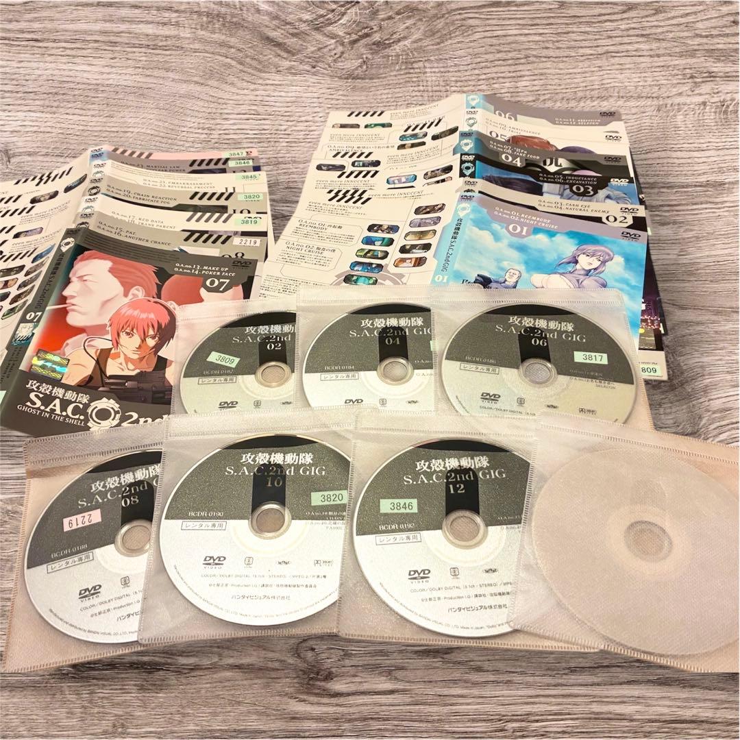 攻殻機動隊/ghost in the shell【1期13巻+2期13巻】DVD