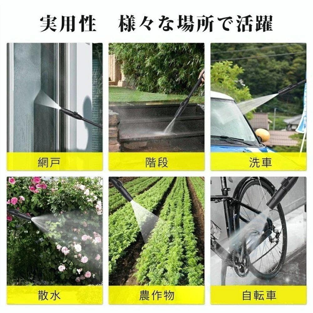 高圧洗浄機 17MPa 480L/h 自吸機能付き