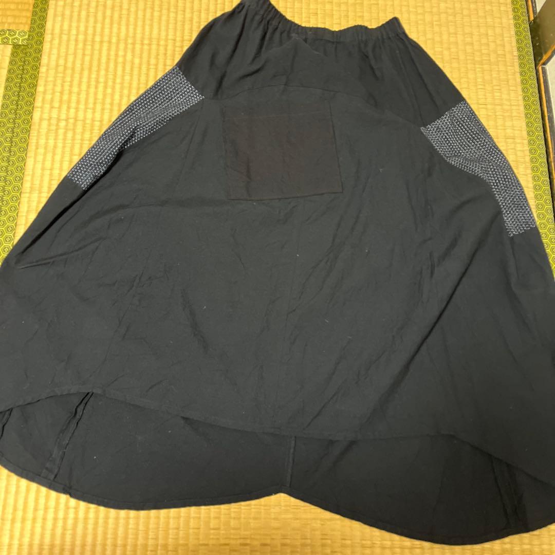 久留米絣　スカート