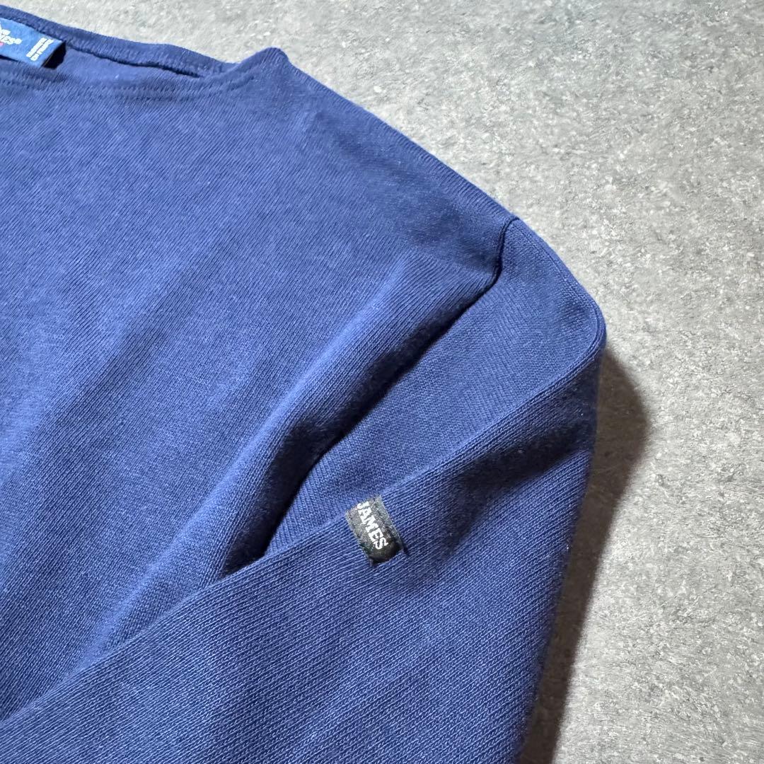 セントジェームス ウェッソン 無地 NAVY ネイビー T6 カットソー 長袖