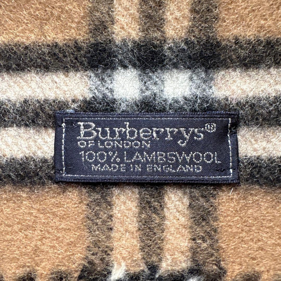 Burberrys（バーバリーズ）ウールマフラー　箱付き 新品未使用