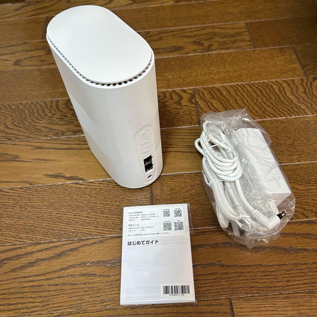 ✴︎ ホームルーター Speed Wi-Fi  5G L11