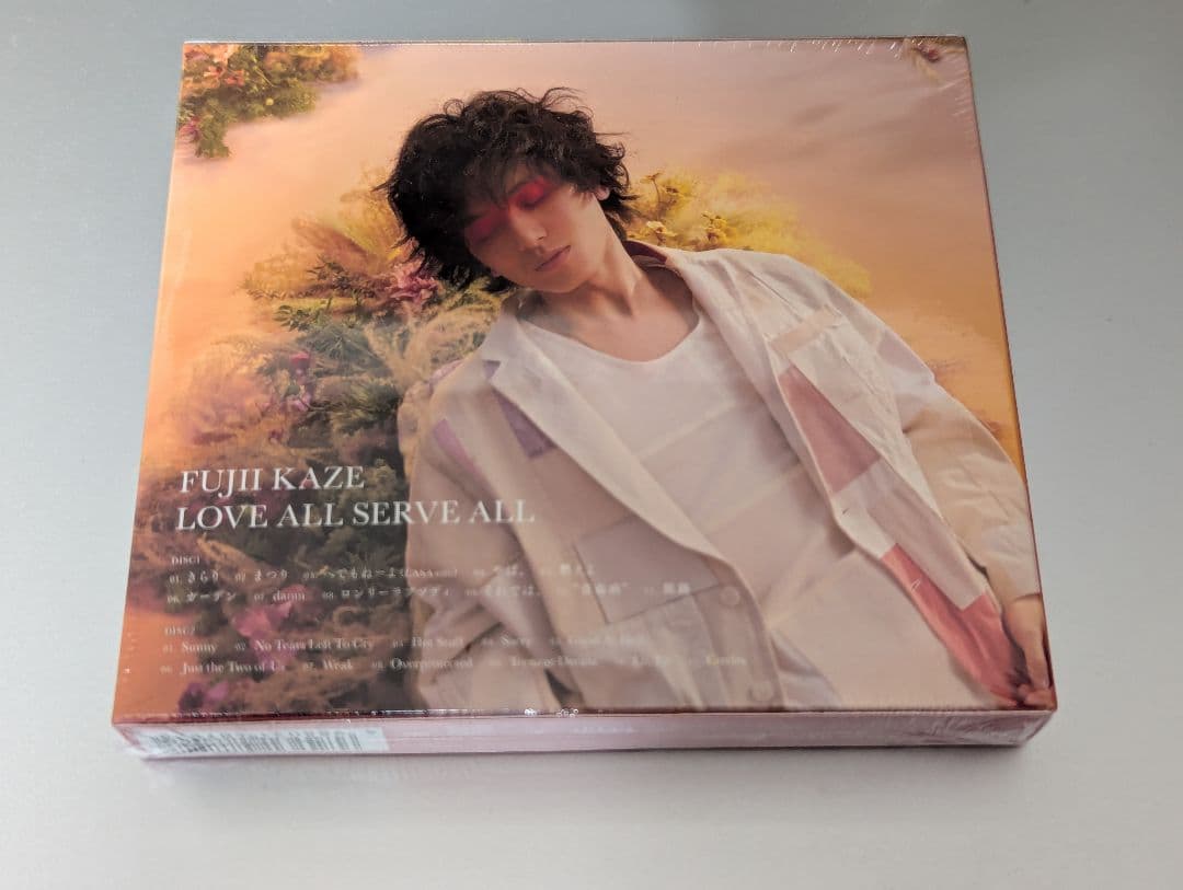 【未使用未開封】藤井風 LOVE ALL SERVE ALL 初回限定盤 CD