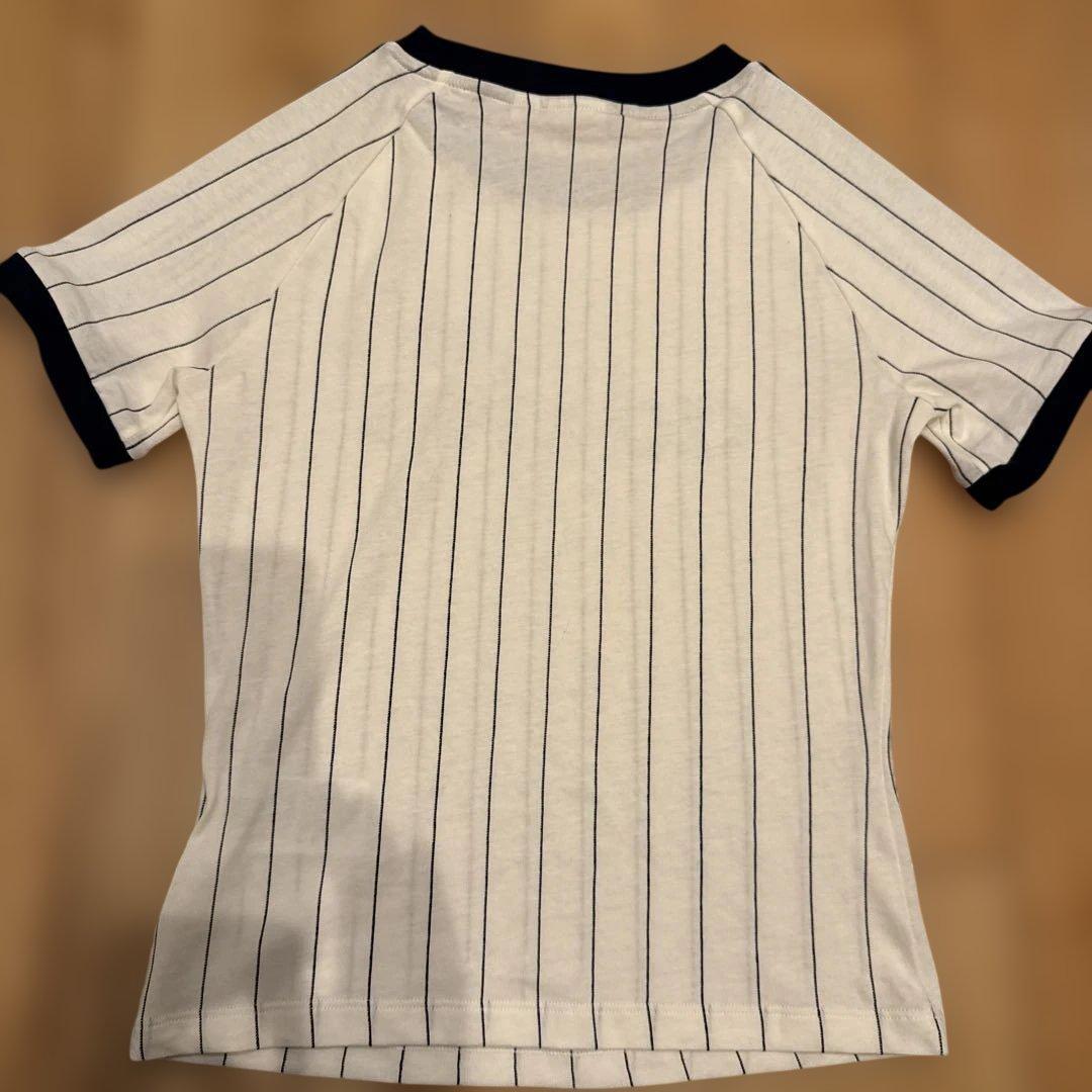 みどりadidas originalsリニアグラフィック カリTシャツ S