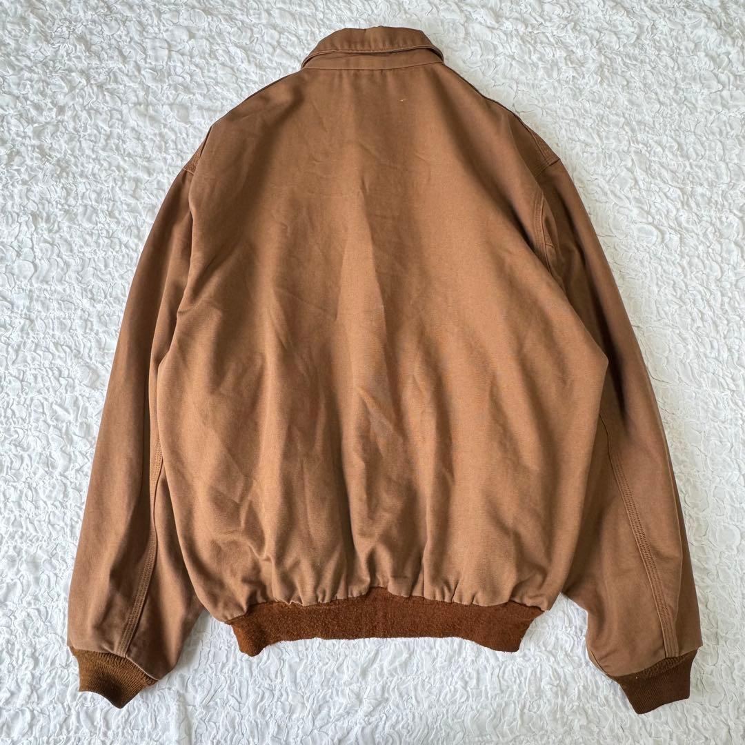 USA製 Carhartt FR ダックジャケット XL レギュラー ブラウン