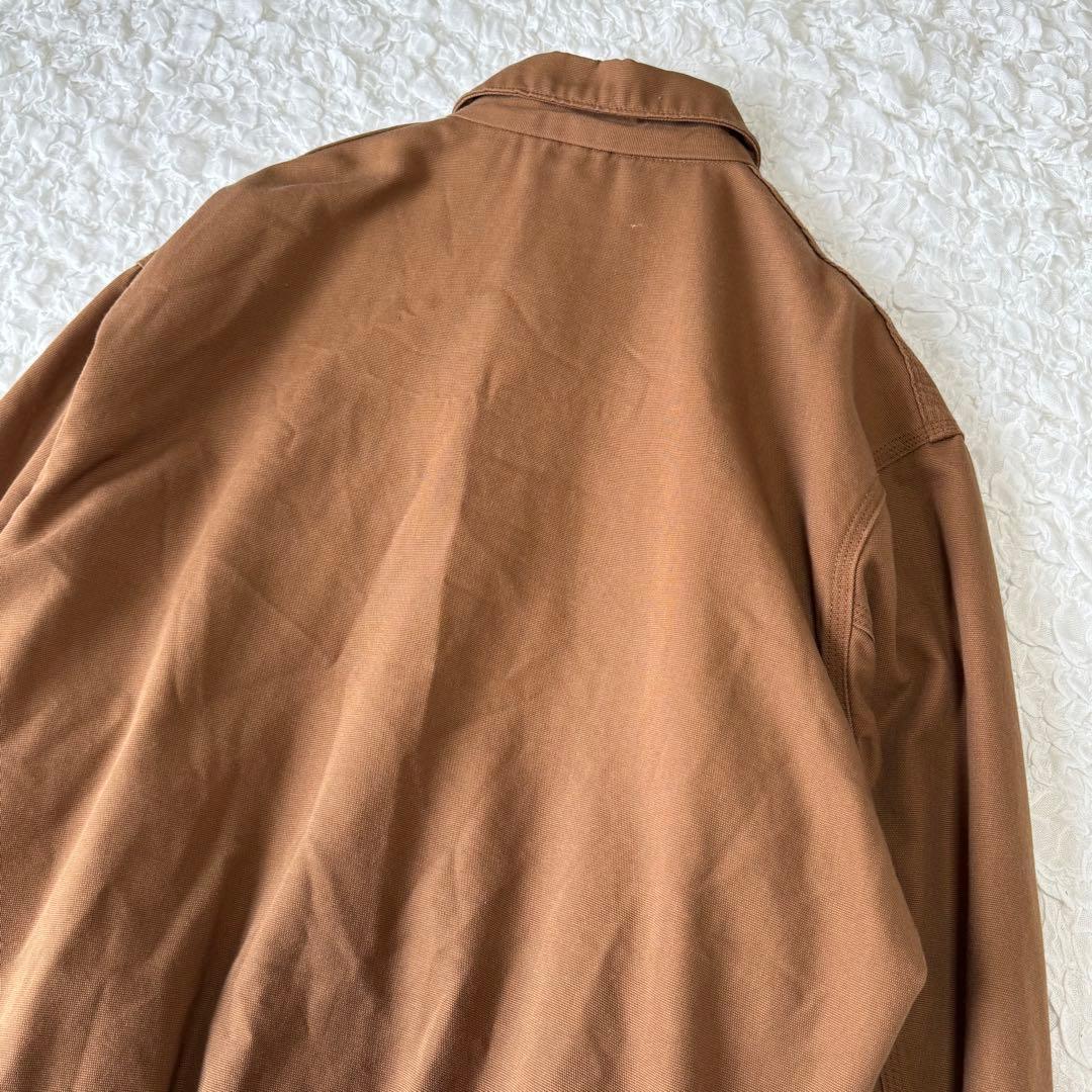 USA製 Carhartt FR ダックジャケット XL レギュラー ブラウン