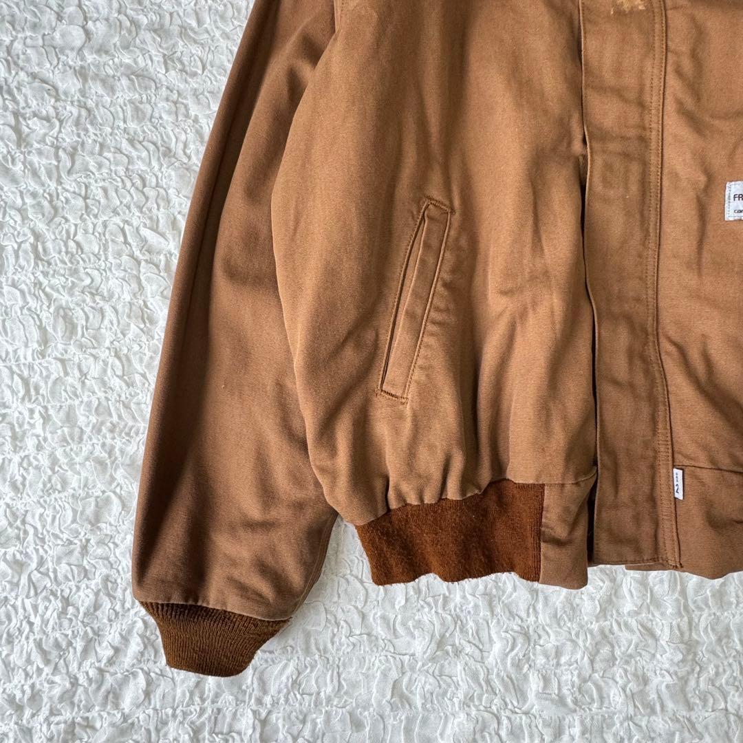 USA製 Carhartt FR ダックジャケット XL レギュラー ブラウン