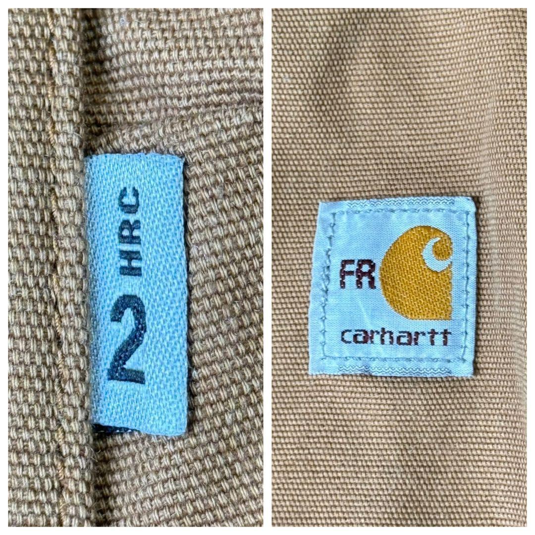 USA製 Carhartt FR ダックジャケット XL レギュラー ブラウン