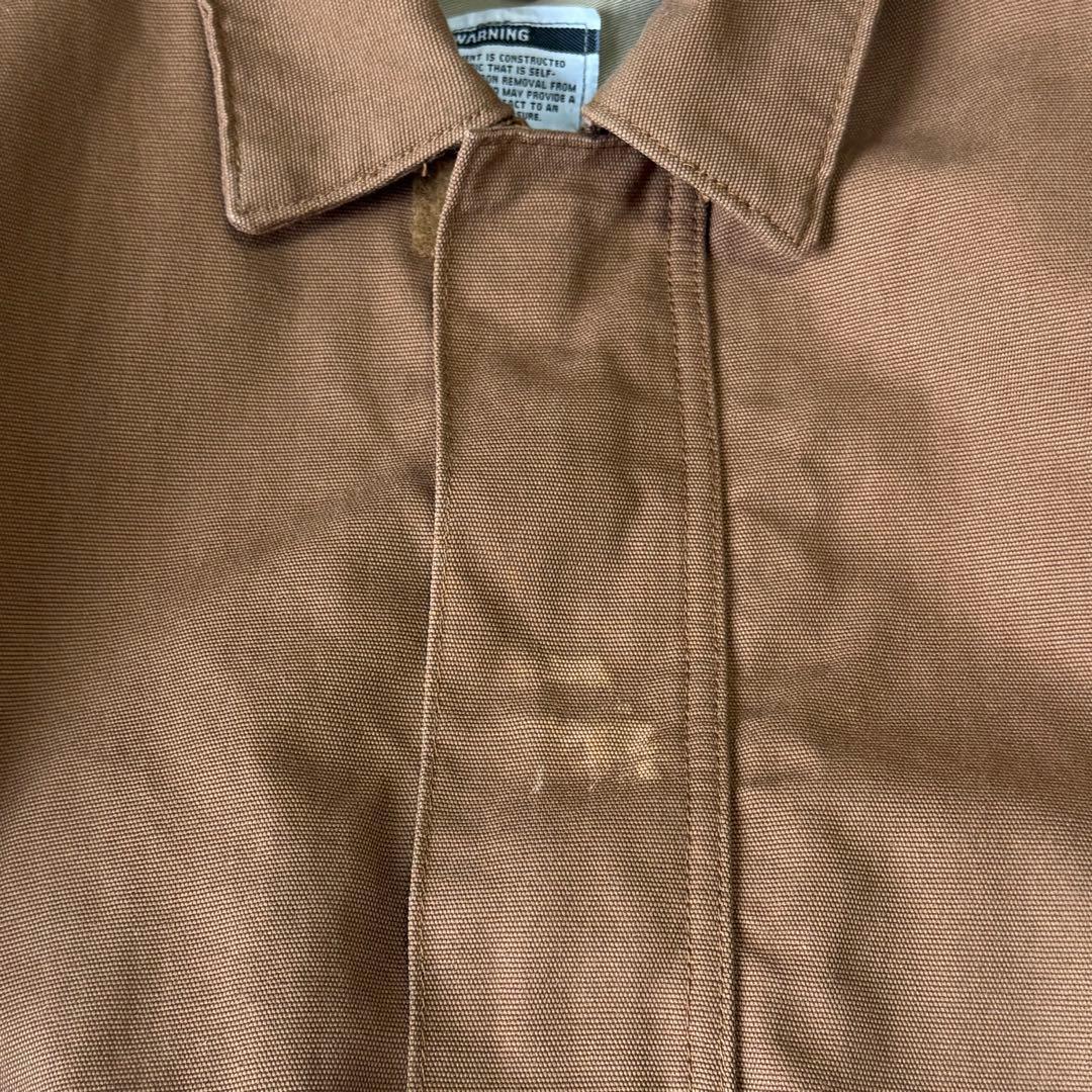 USA製 Carhartt FR ダックジャケット XL レギュラー ブラウン