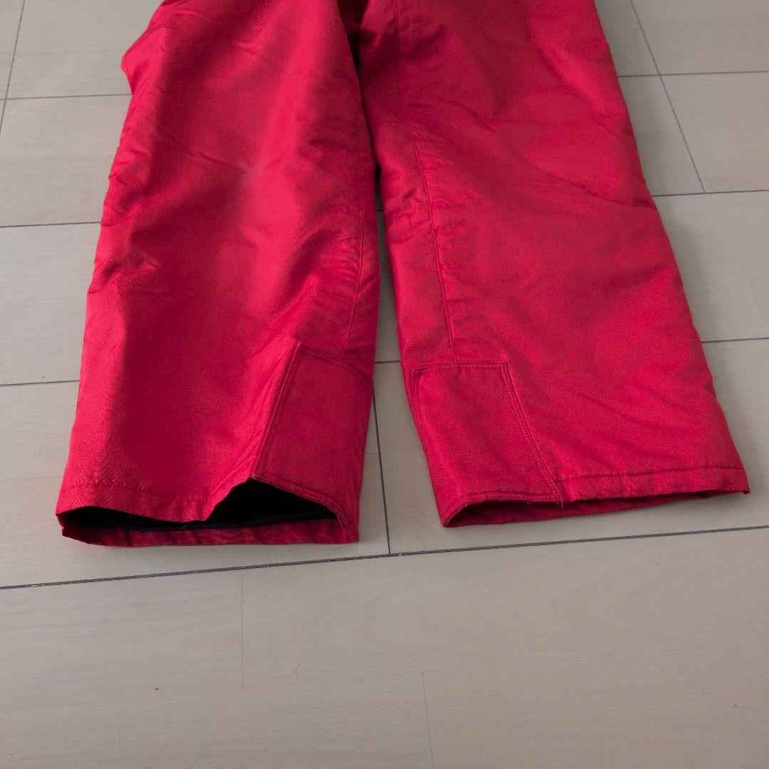 ROSSIGNOL 子ども用 スキーウェア 黒/赤　140cm 男女 防水加工済