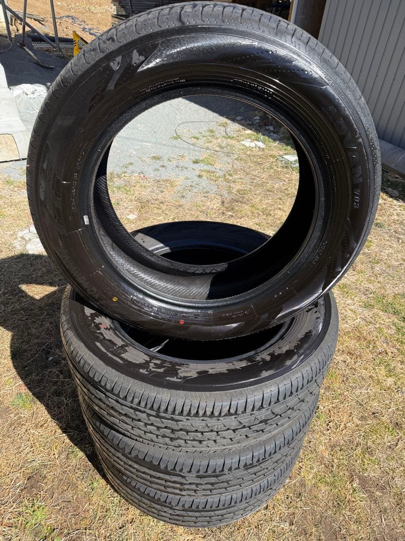アルファード40系 純正タイヤ ヨコハマ ADVAN V03 225/60R18