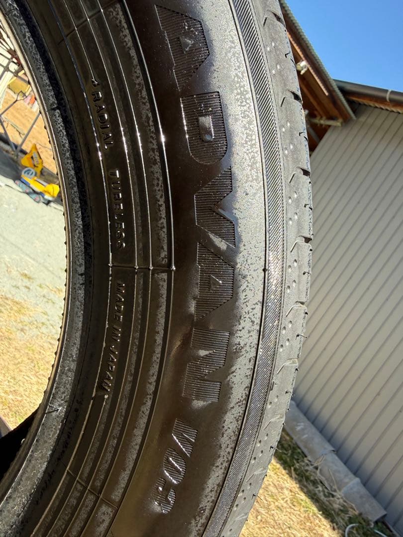 アルファード40系 純正タイヤ ヨコハマ ADVAN V03 225/60R18