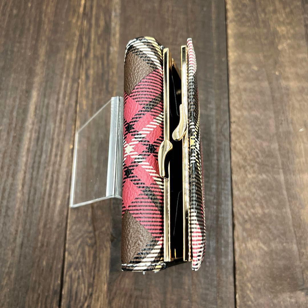 新品未使用　ヴィヴィアンウエストウッド 三つ折財布　がま口　エキシビジョン