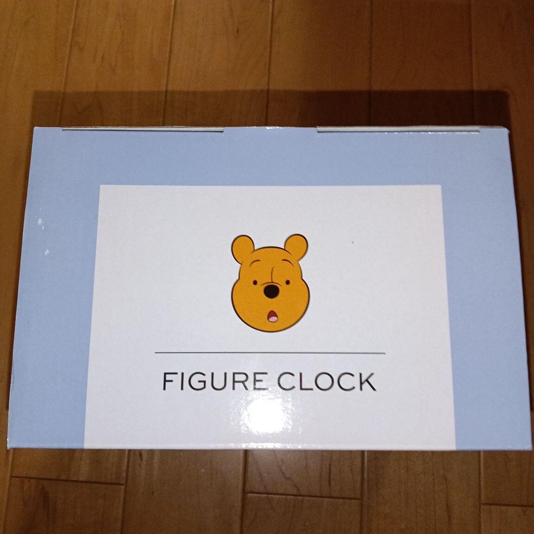 新品未開封 ディズニーストアくまのプーさん フィギュアクロック 掛け時計