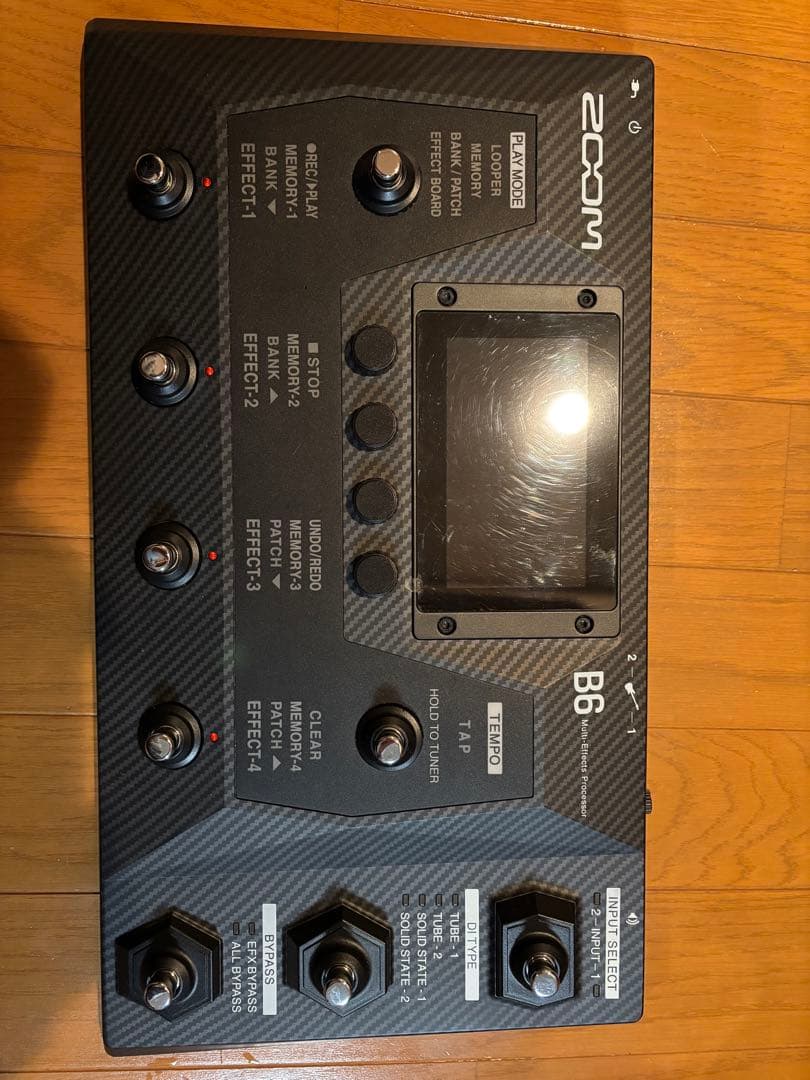 【美品✨】箱・保証書付き ZOOM B6 ベースマルチエフェクター