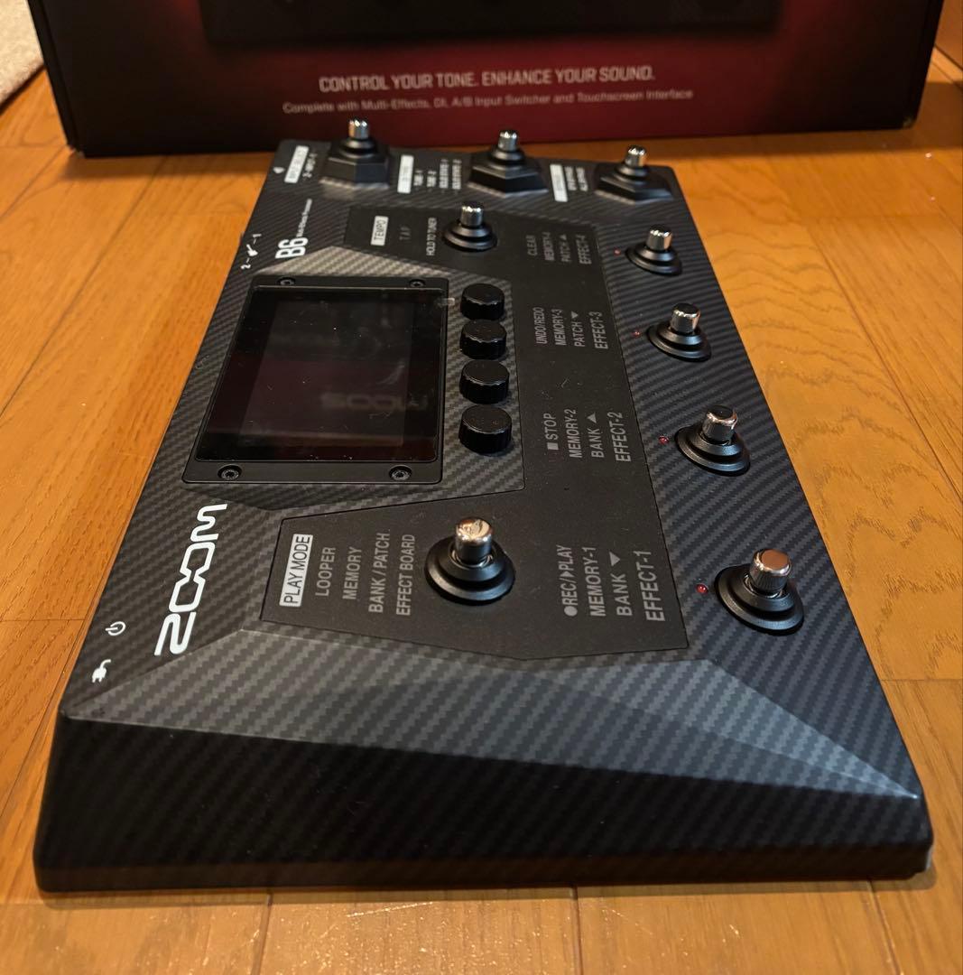 【美品✨】箱・保証書付き ZOOM B6 ベースマルチエフェクター