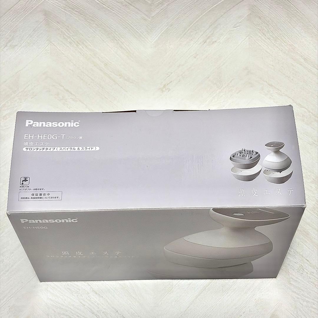 未使用 Panasonic 頭皮エステ EH-HE0G パナソニック