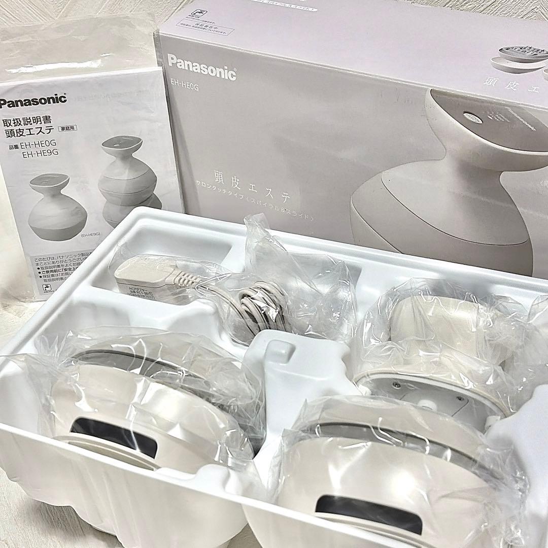 未使用 Panasonic 頭皮エステ EH-HE0G パナソニック