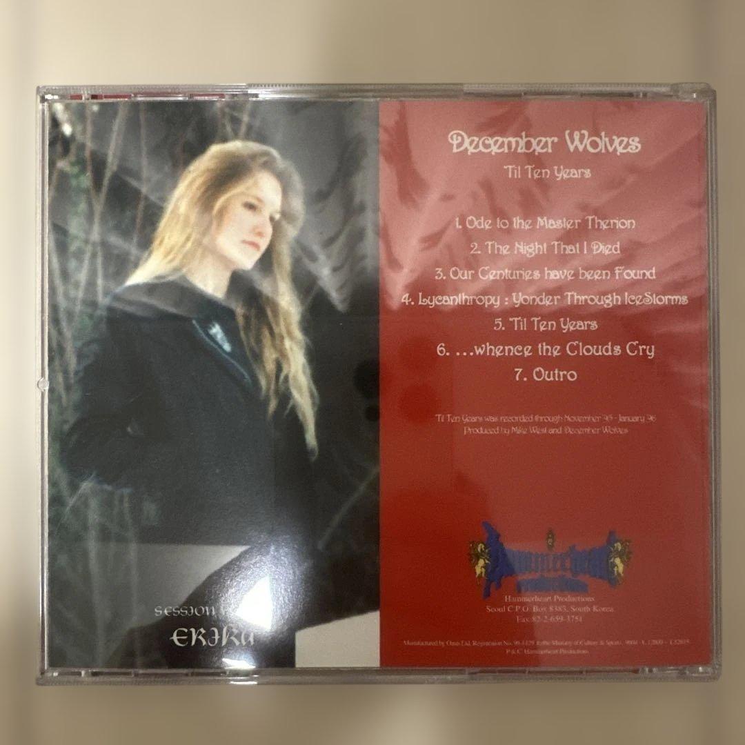 December Wolves 'Til Ten Years 激レア　廃盤