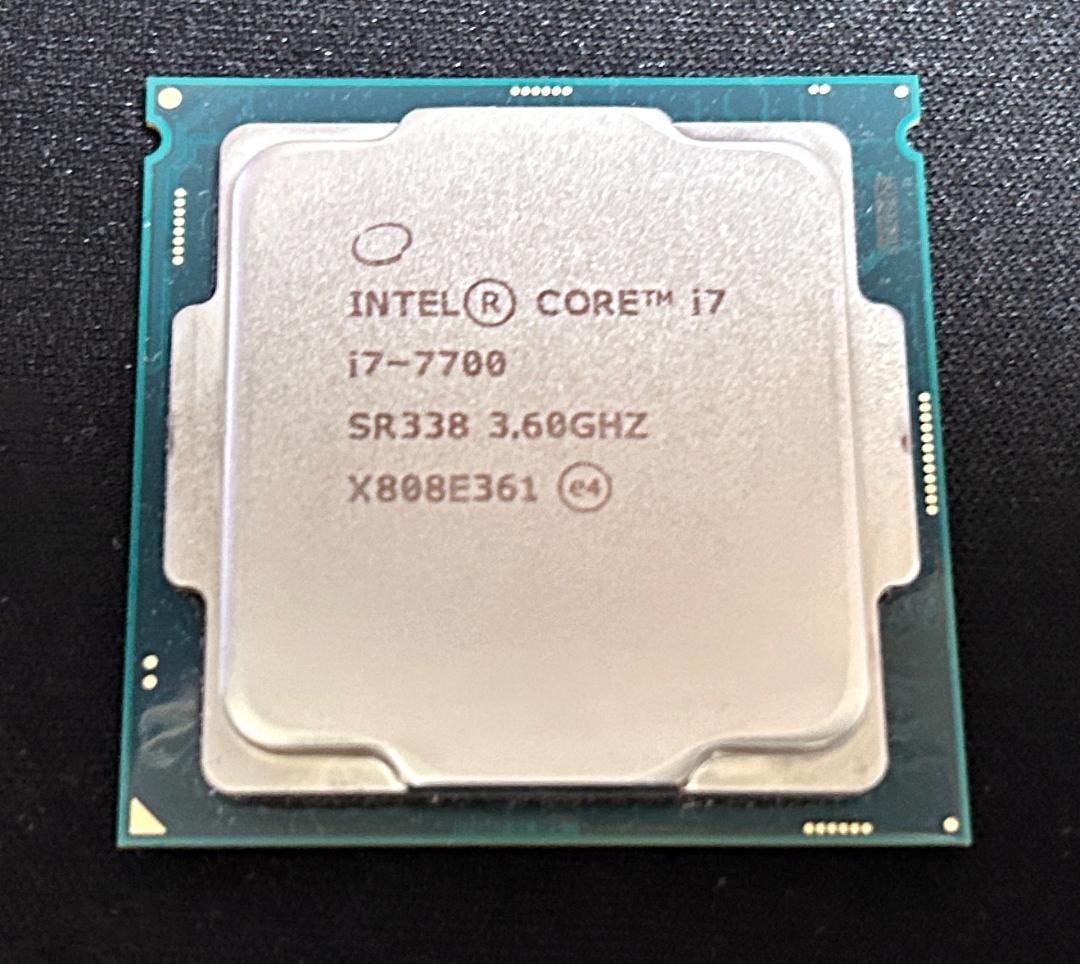 Intel Core i7-7700 3.60GHz 動作確認済み 2
