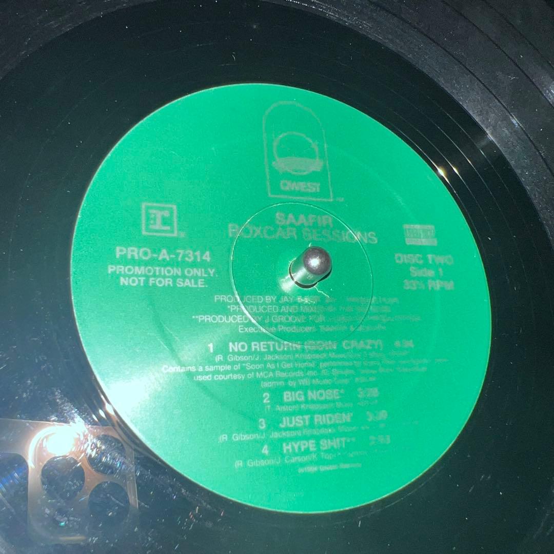洋楽 Saafir Boxcar Sessions US org 2LP