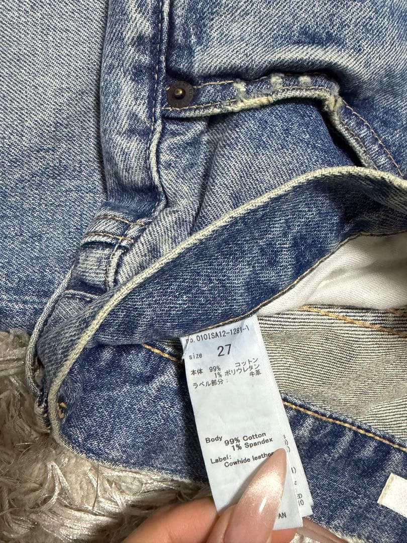 パンツ moussy MVS FLARE(L)