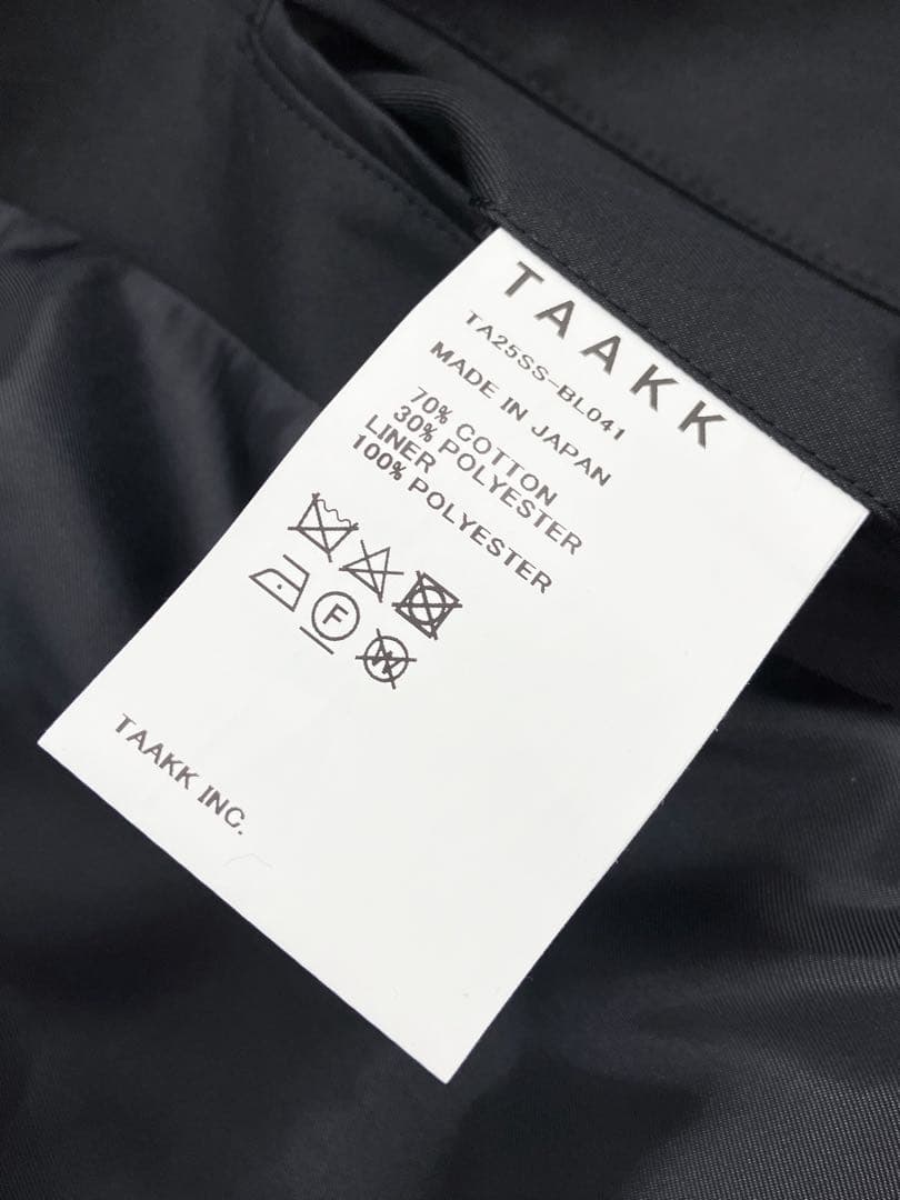 ジャケット・アウター TAAKK / ZIP UP BLOUSON