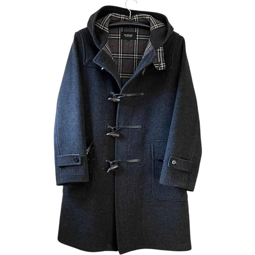 BURBERRY ダッフルコート メンズ L グレー