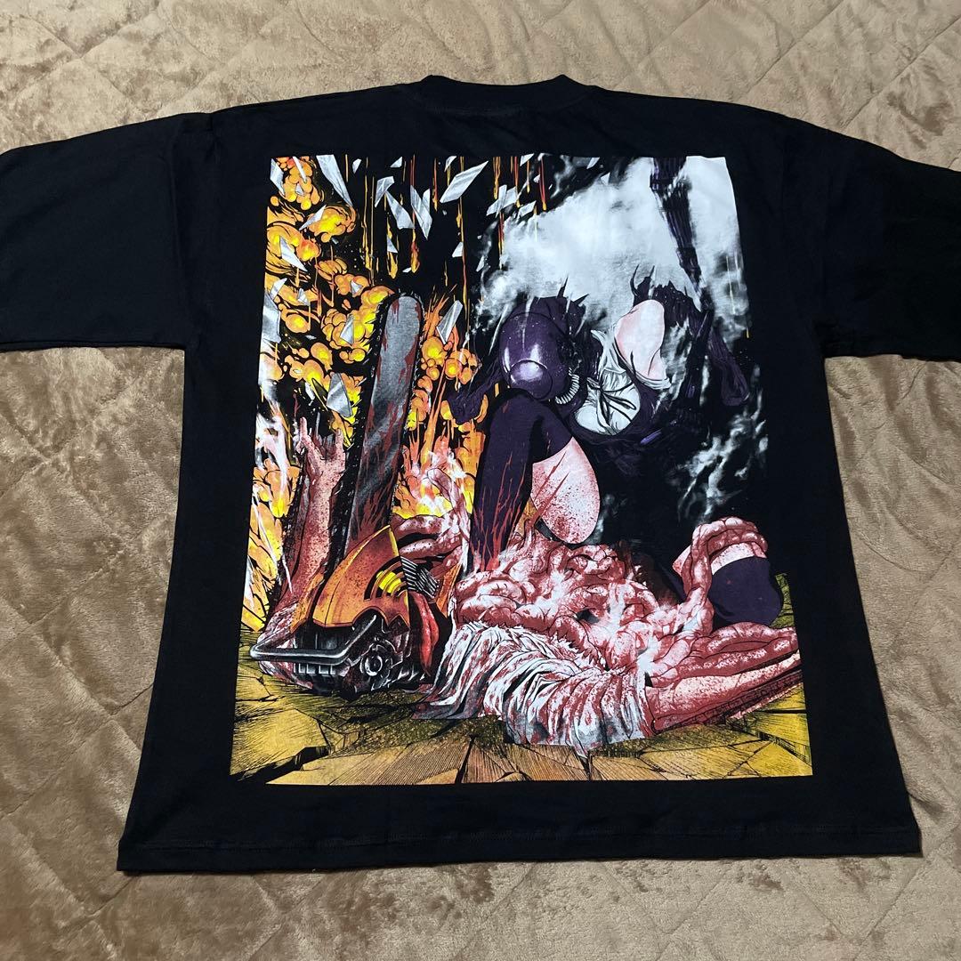 y*y様 チェンソーマン レゼ 手刷り シルクスクリーン Tシャツ 海外限定 ア